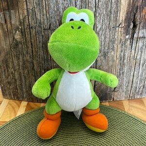 NINTENDO |Super Mario Bros | 9” | Plush |YOSHI | Stuffed Toy | Animation | Movie